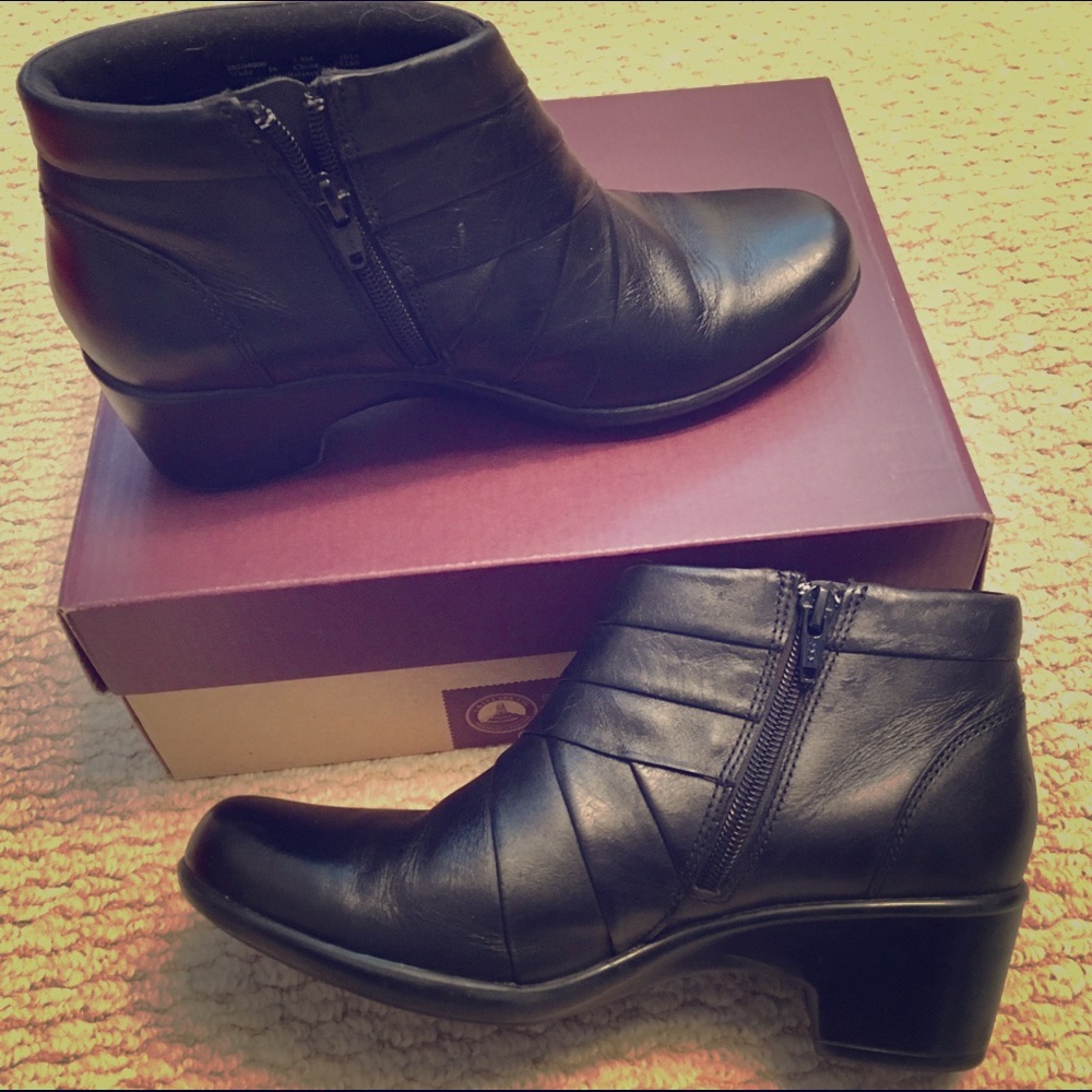 Clark booties